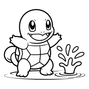 Pokémon Želmiška Omalovánka
