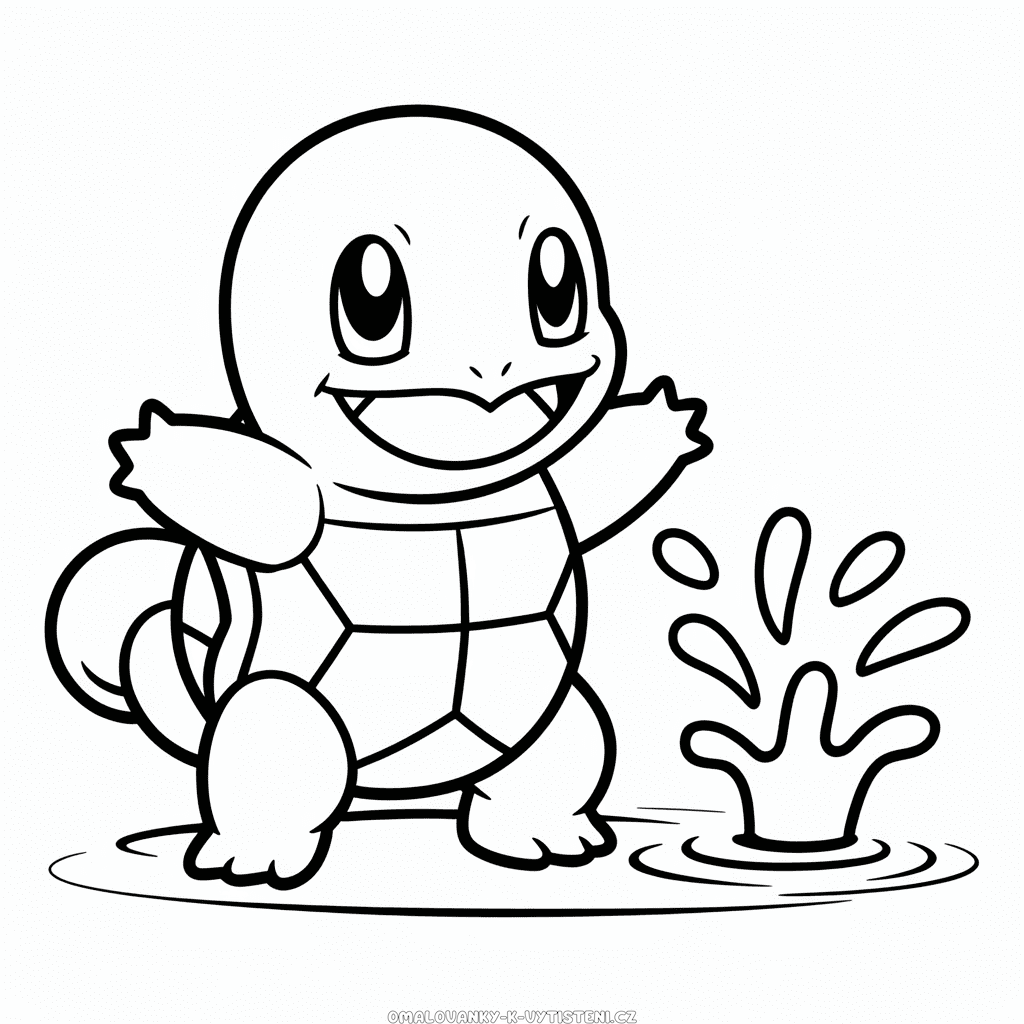 Pokémon Želmiška Omalovánka