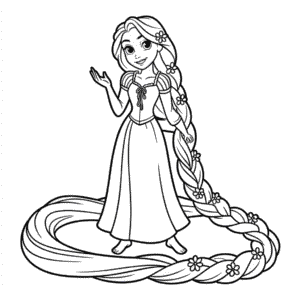 Disney Locika Omalovánka