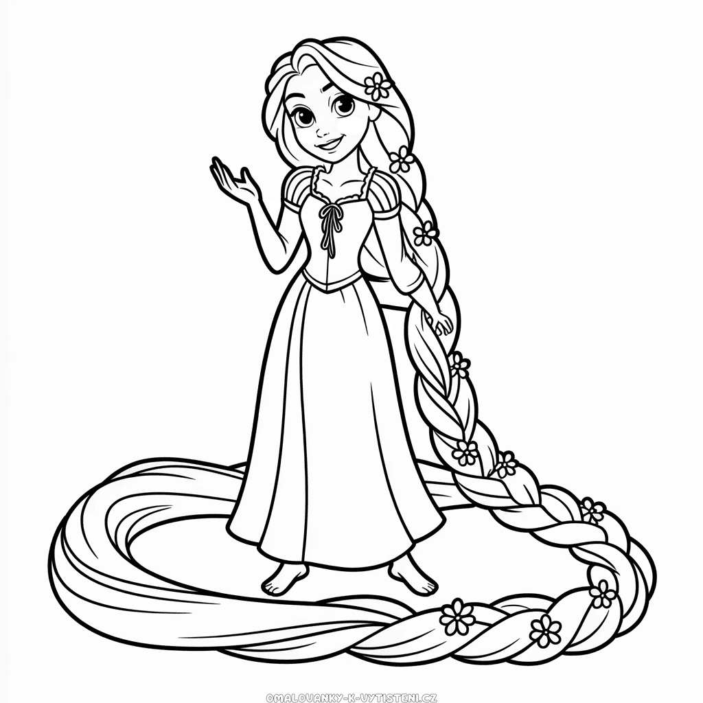 Disney Locika Omalovánka