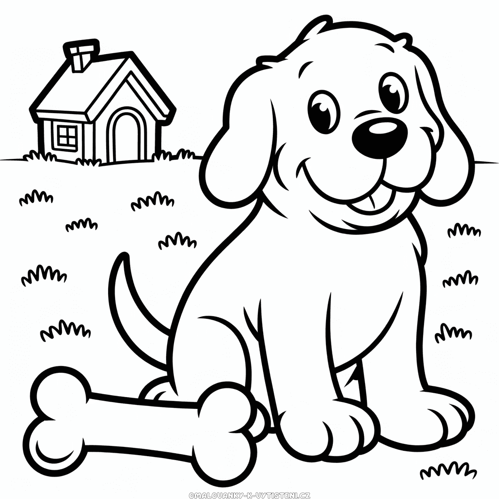 Clifford, Velký Červený Pes Omalovánka