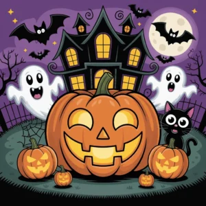 Halloween Omalovánky