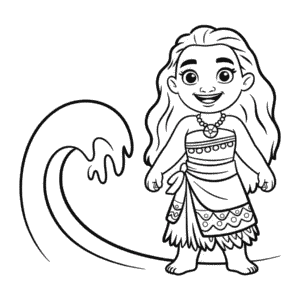 Kreslená Disney princezna Omalovánka